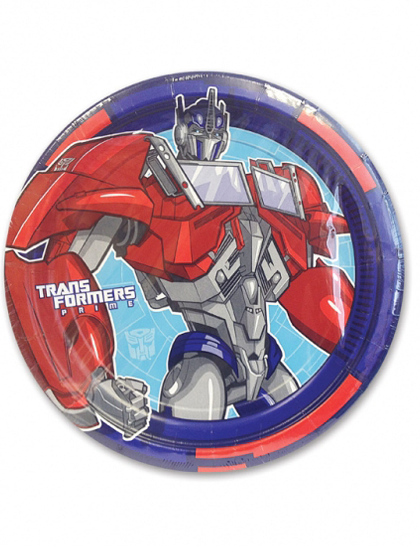 8 Assiettes Transformers