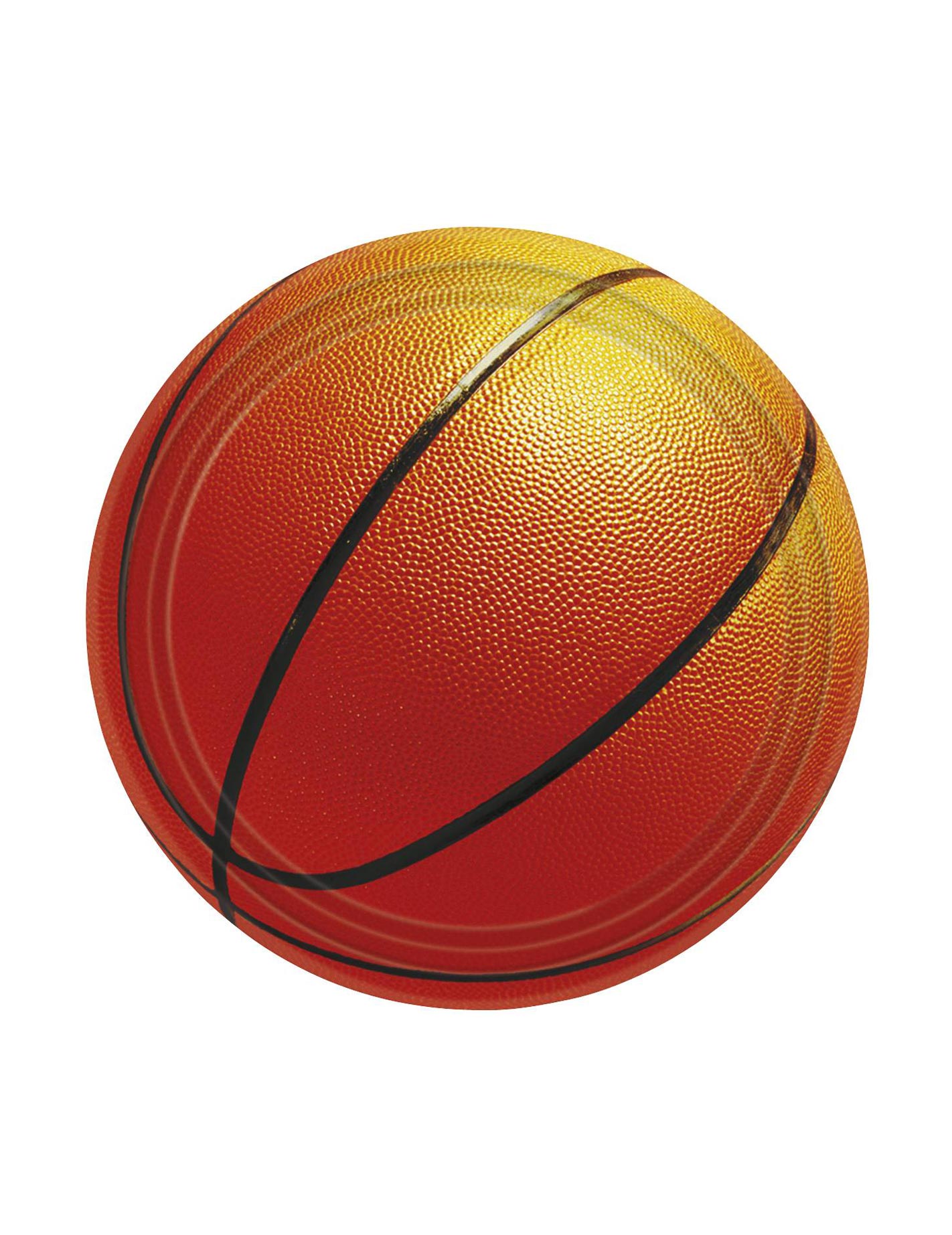 8 Assiettes à dessert Basketball