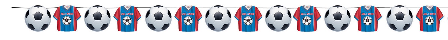 Guirlande papier Football Anniversaire