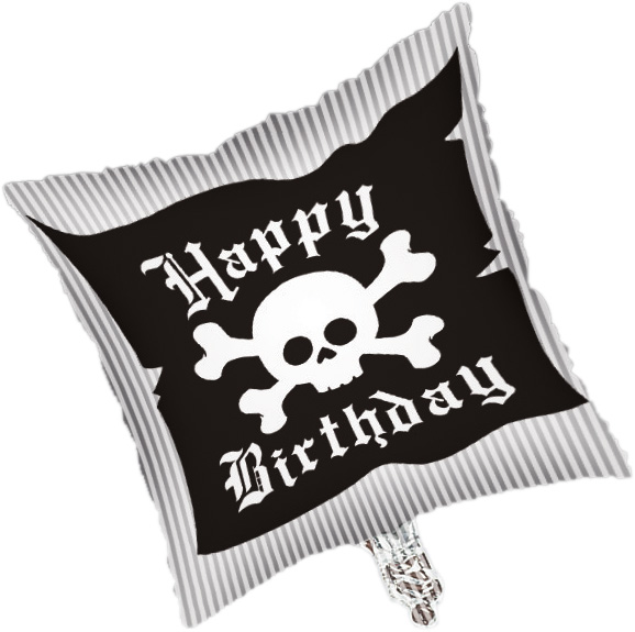 Ballon aluminium Pirate Party
