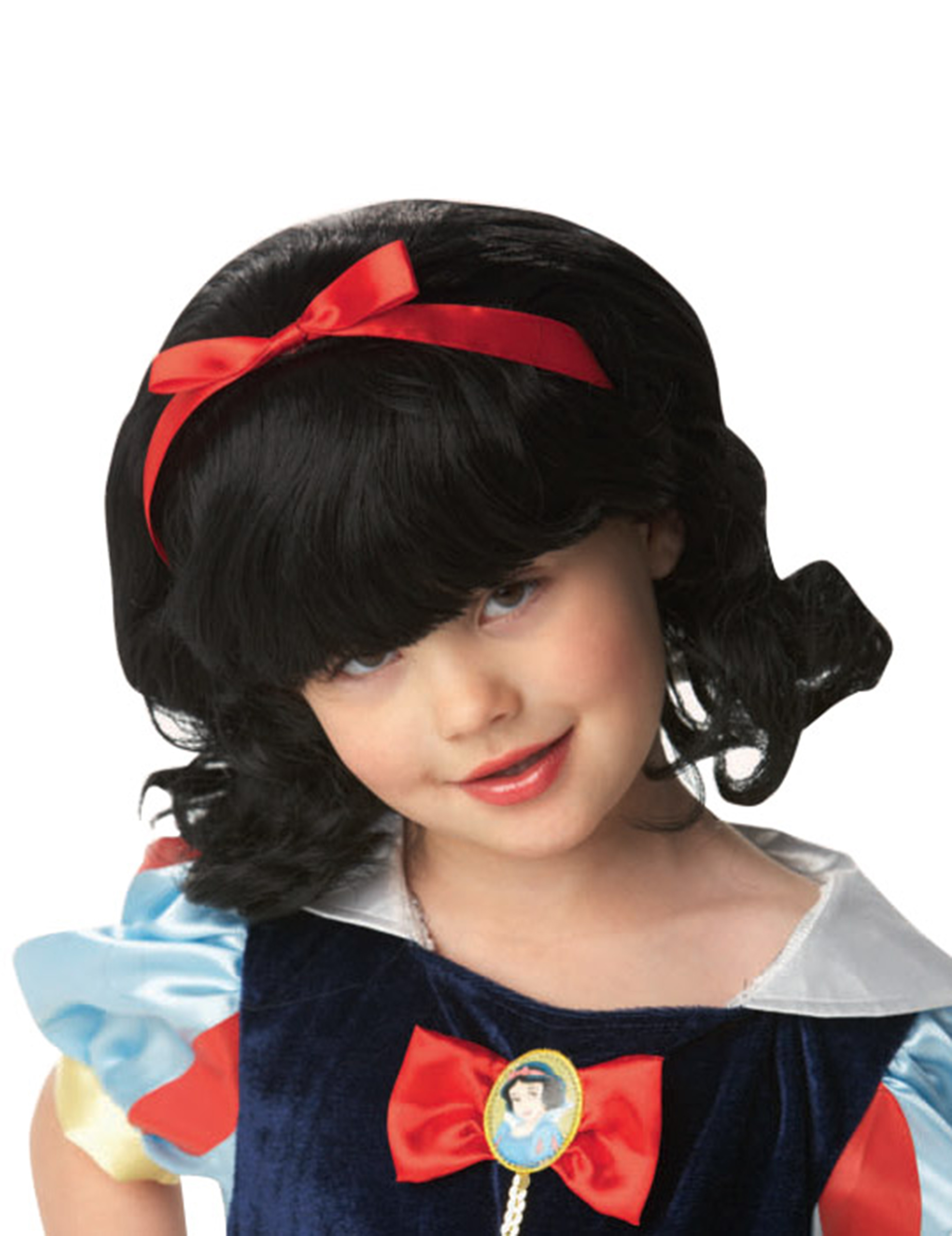 Perruque Blanche-Neige fille