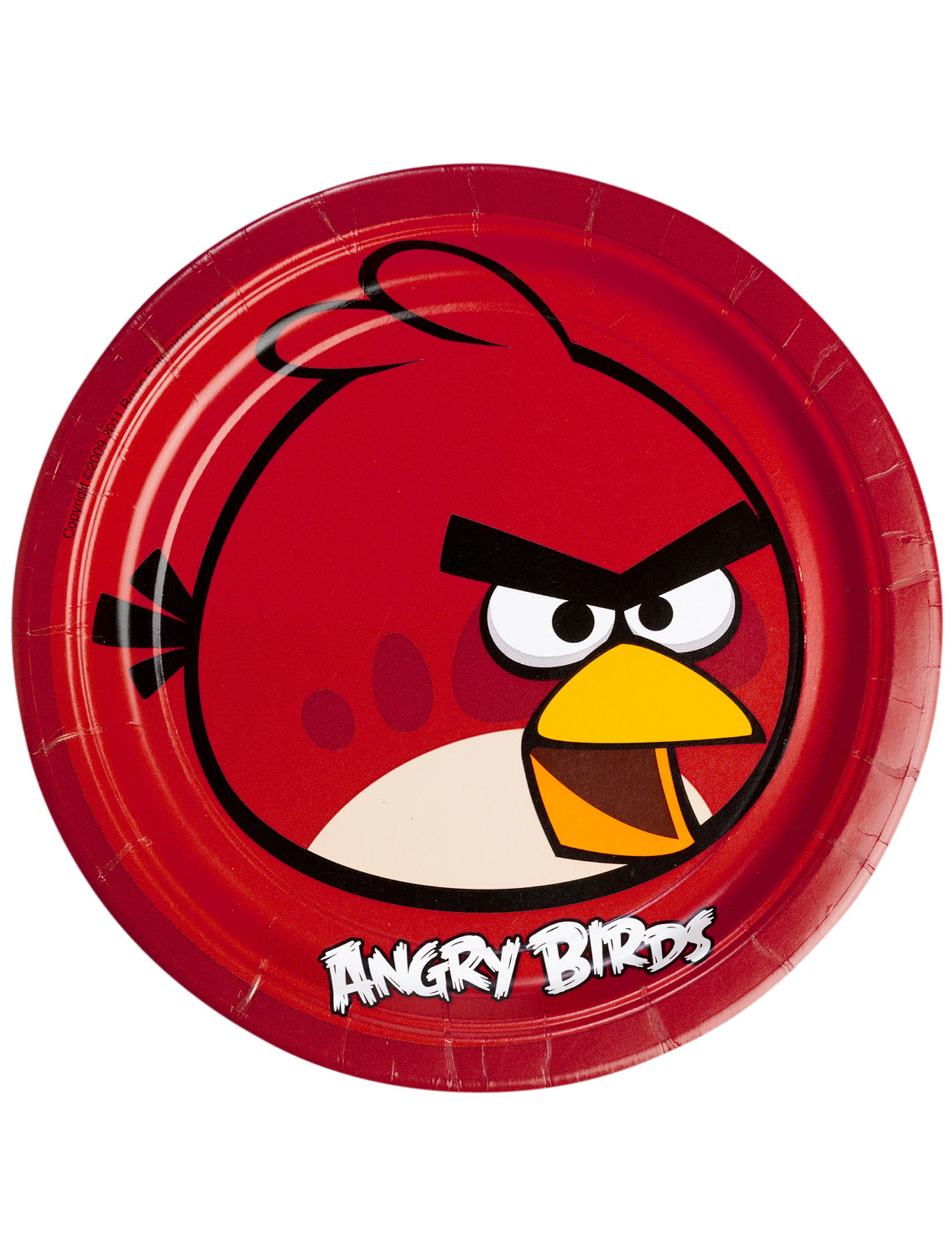 8 assiettes carton Angry Birds