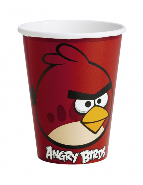 8 Gobelets Angry birds