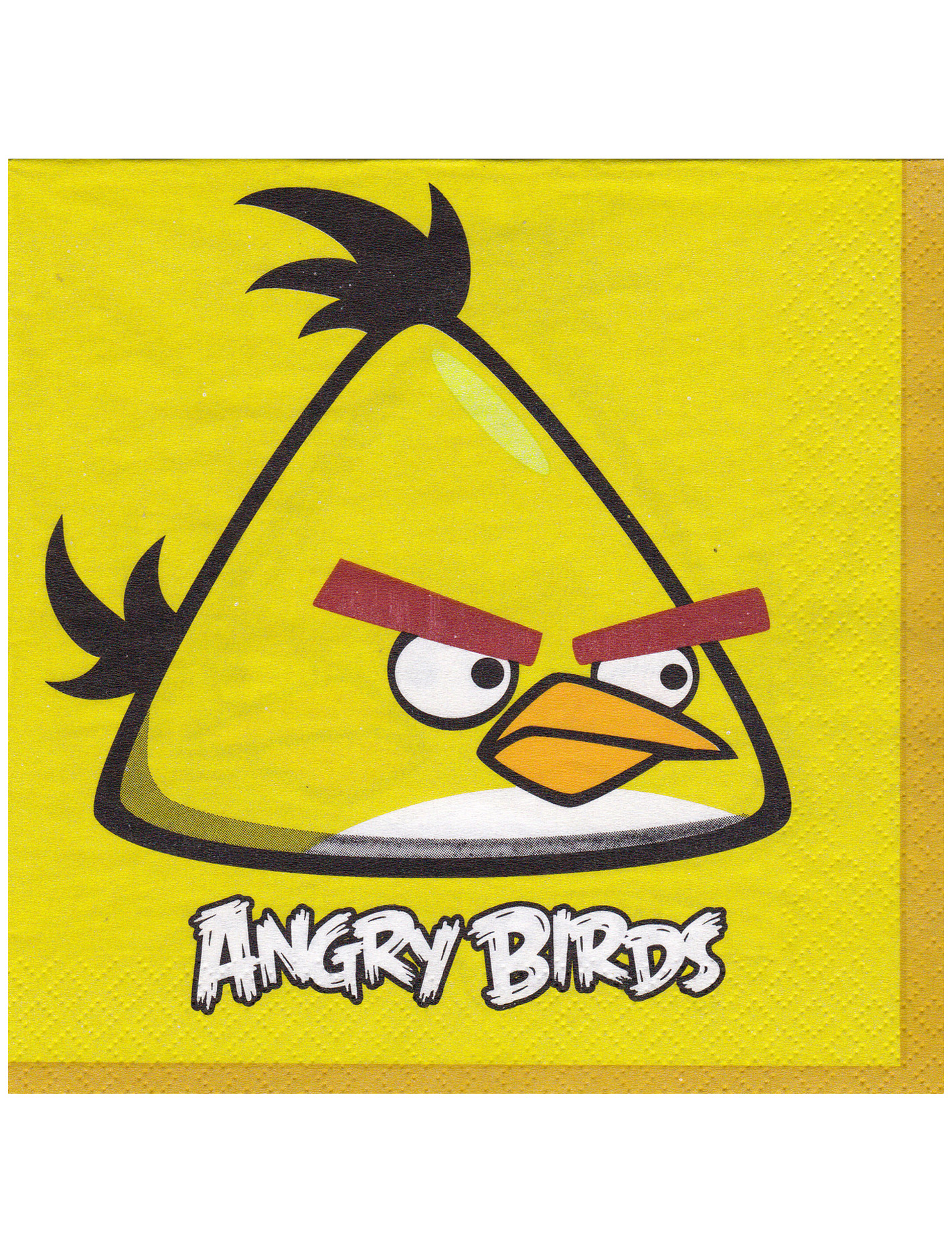 16 Serviettes en papier Angry Birds 33 x 33 cm
