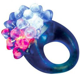1 bague magique avec LEDbleu