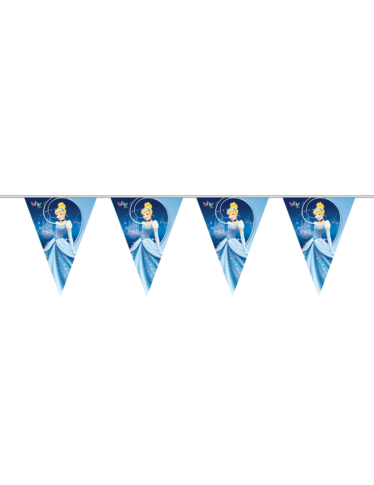 Guirlande papier Cendrillon