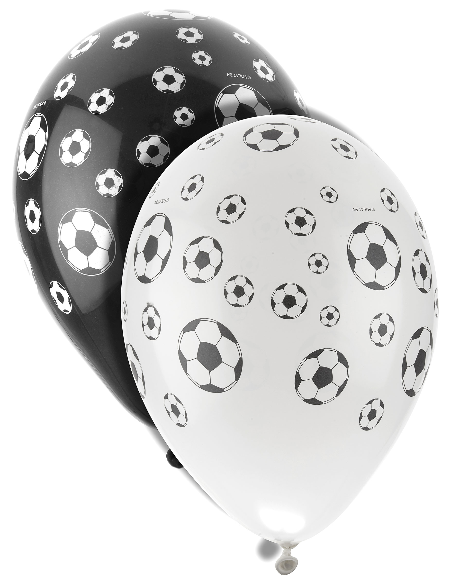 8 Ballons latex Foot
