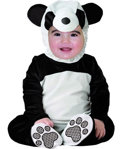 Déguisement de panda bébé