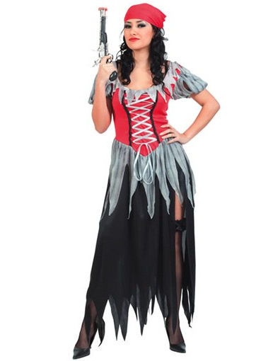 Déguisement de pirate corsaire femme