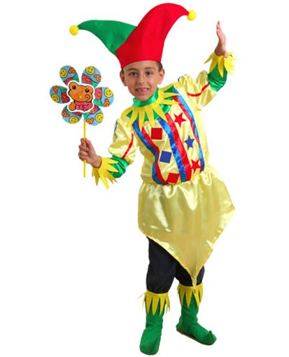 Déguisement de bouffon enfant