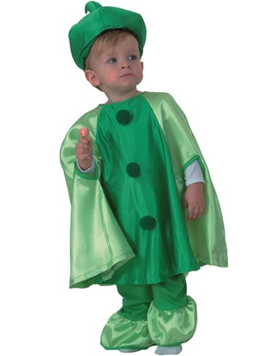 Déguisement de petit pois enfant