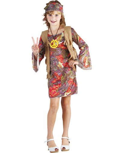 Déguisement Hippie Fille
