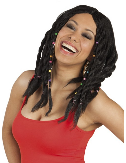 Perruque rasta femme