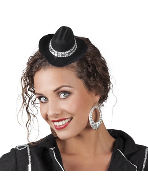 Mini chapeau cowboy femme