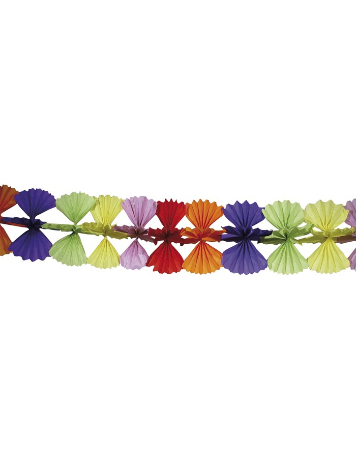 Guirlande papier colorée