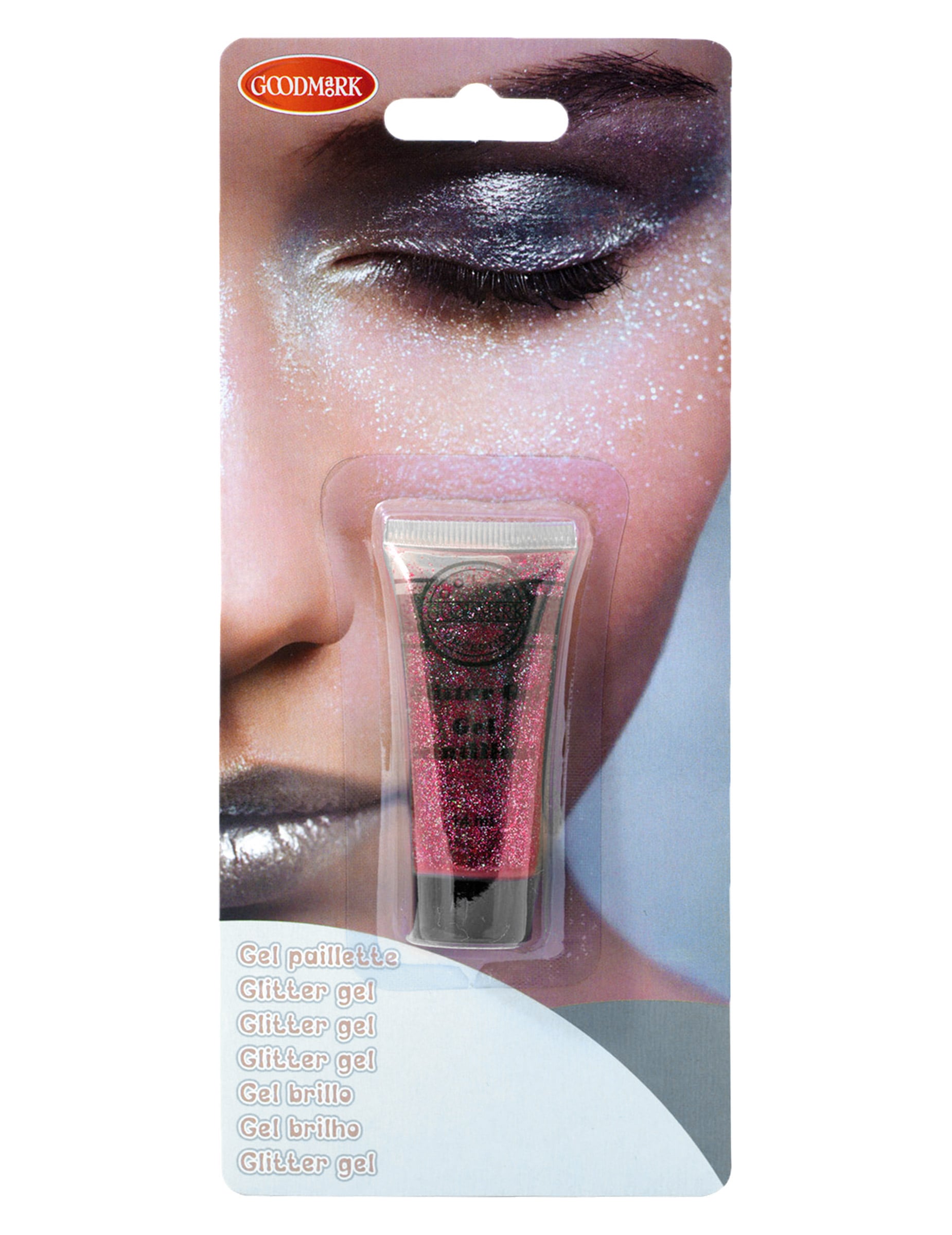 Gel à paillettes rouges 14 g