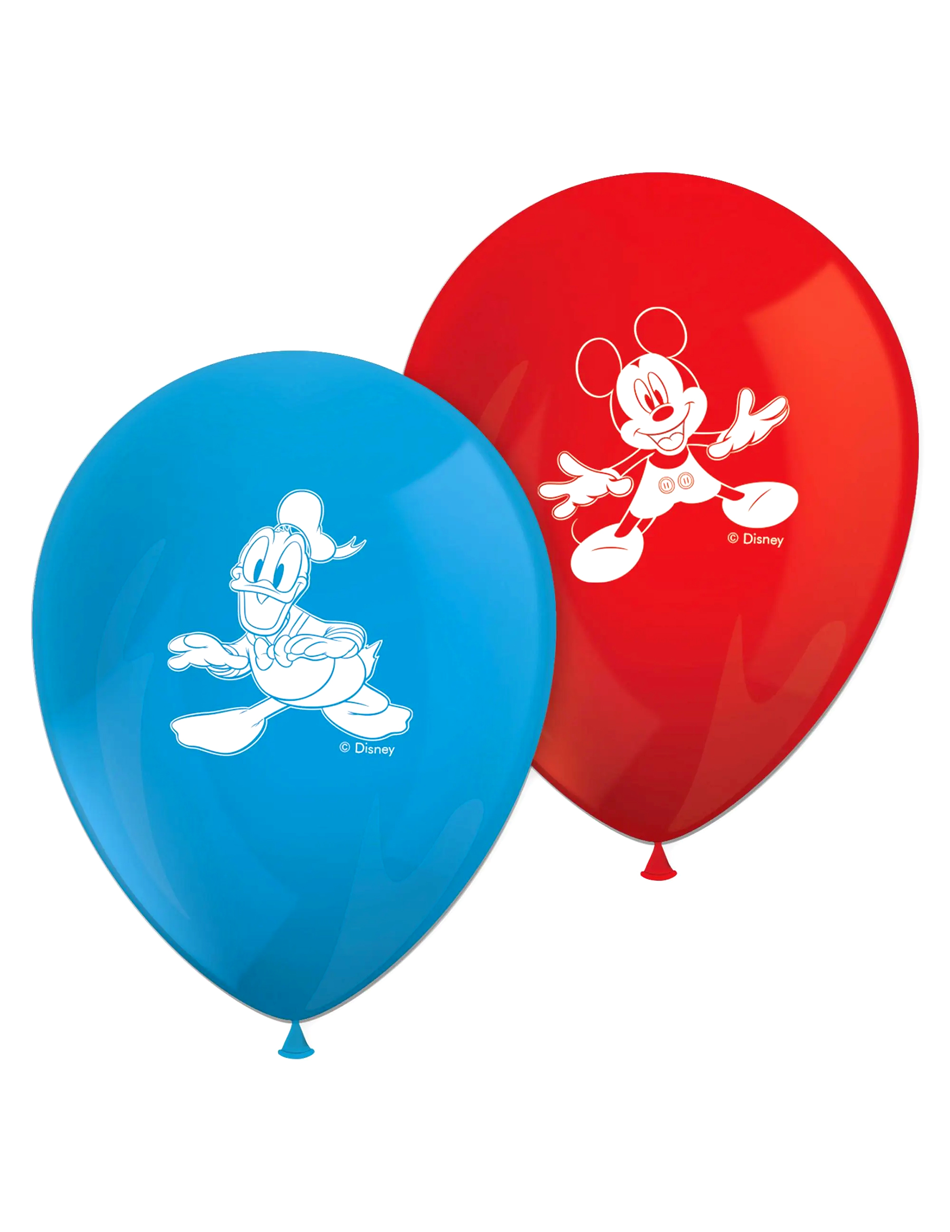 8 ballons latex Mickey Mouse