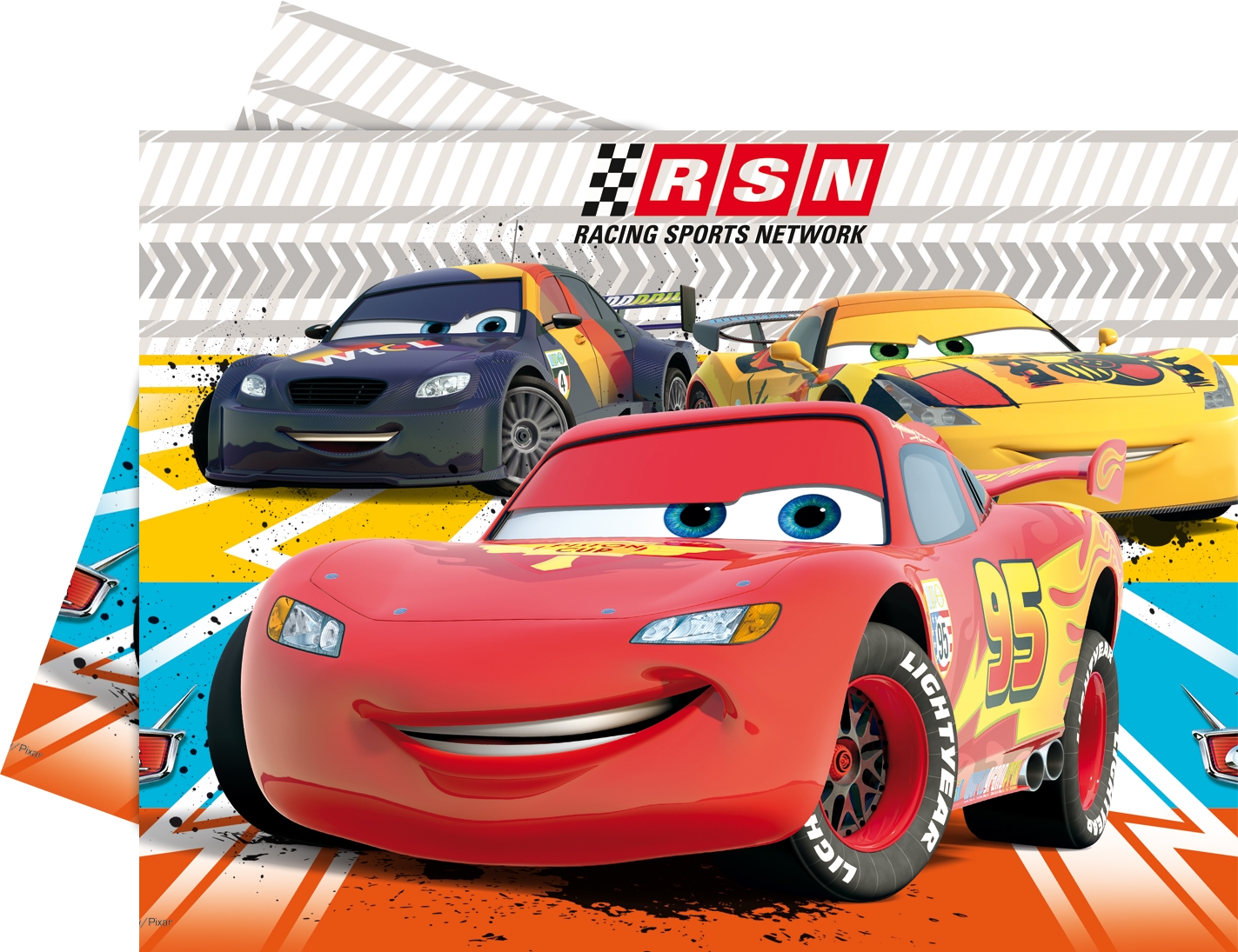 Nappe plastique Cars RSN