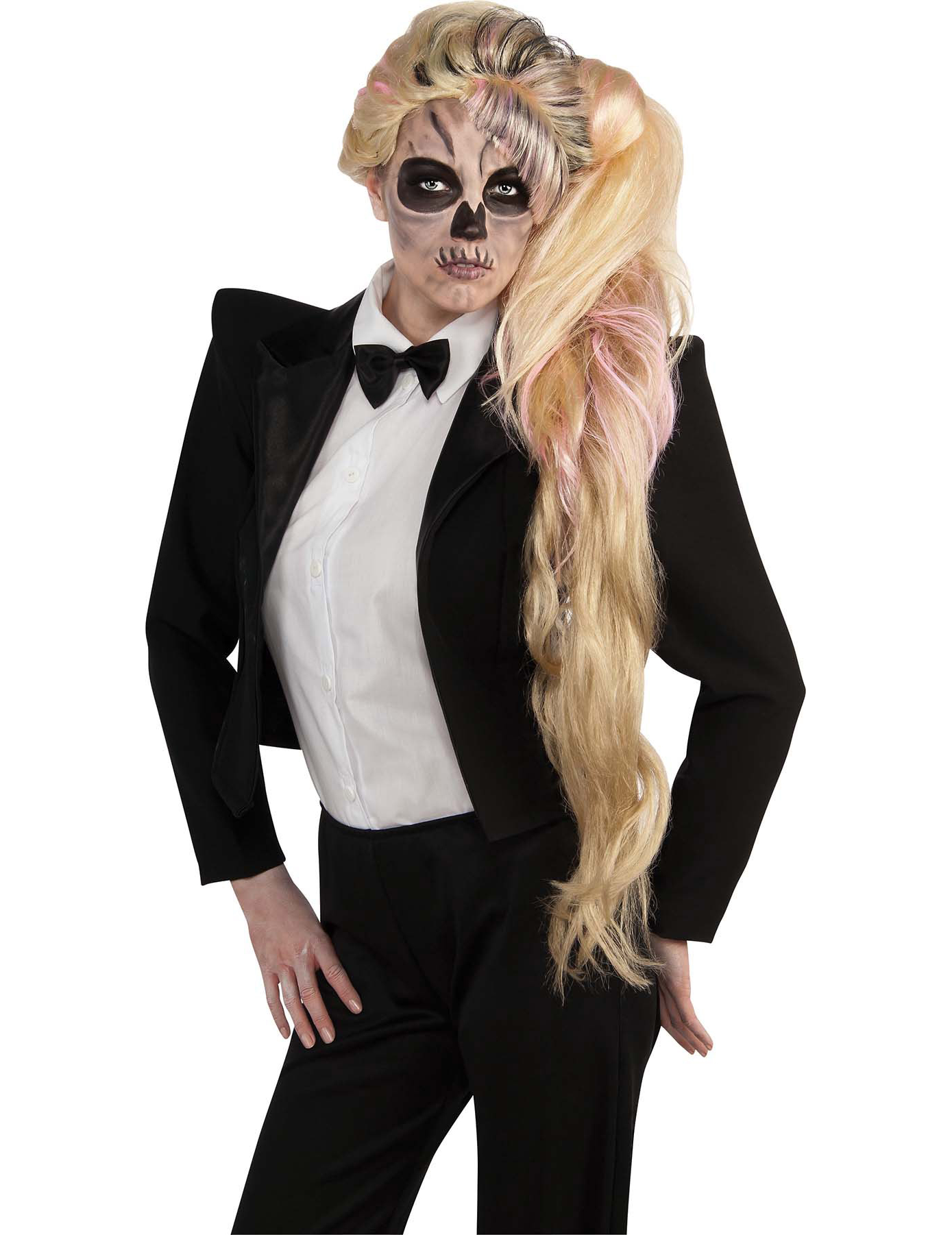 Perruque squelette Lady Gaga 