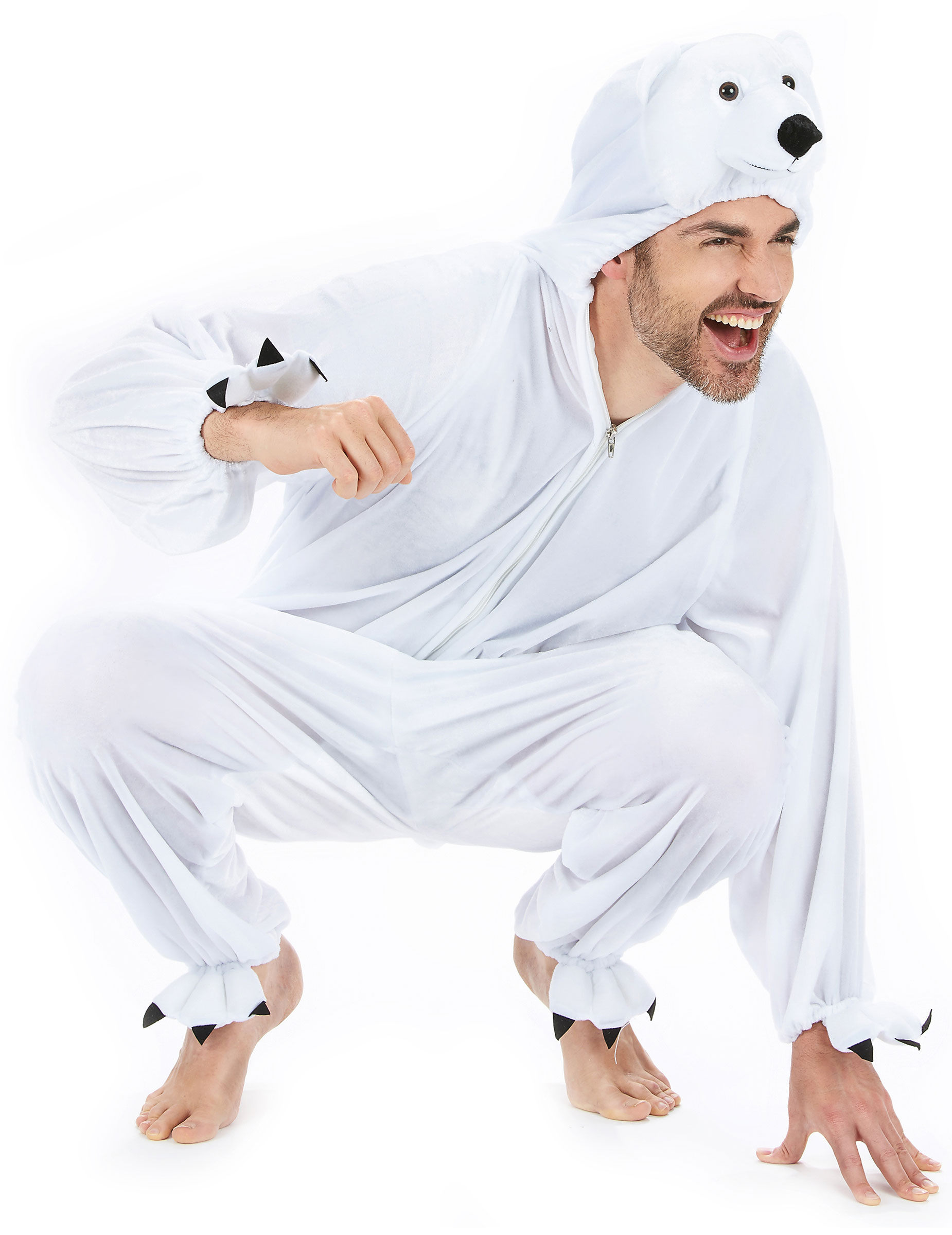 Déguisement ours polaire adulte