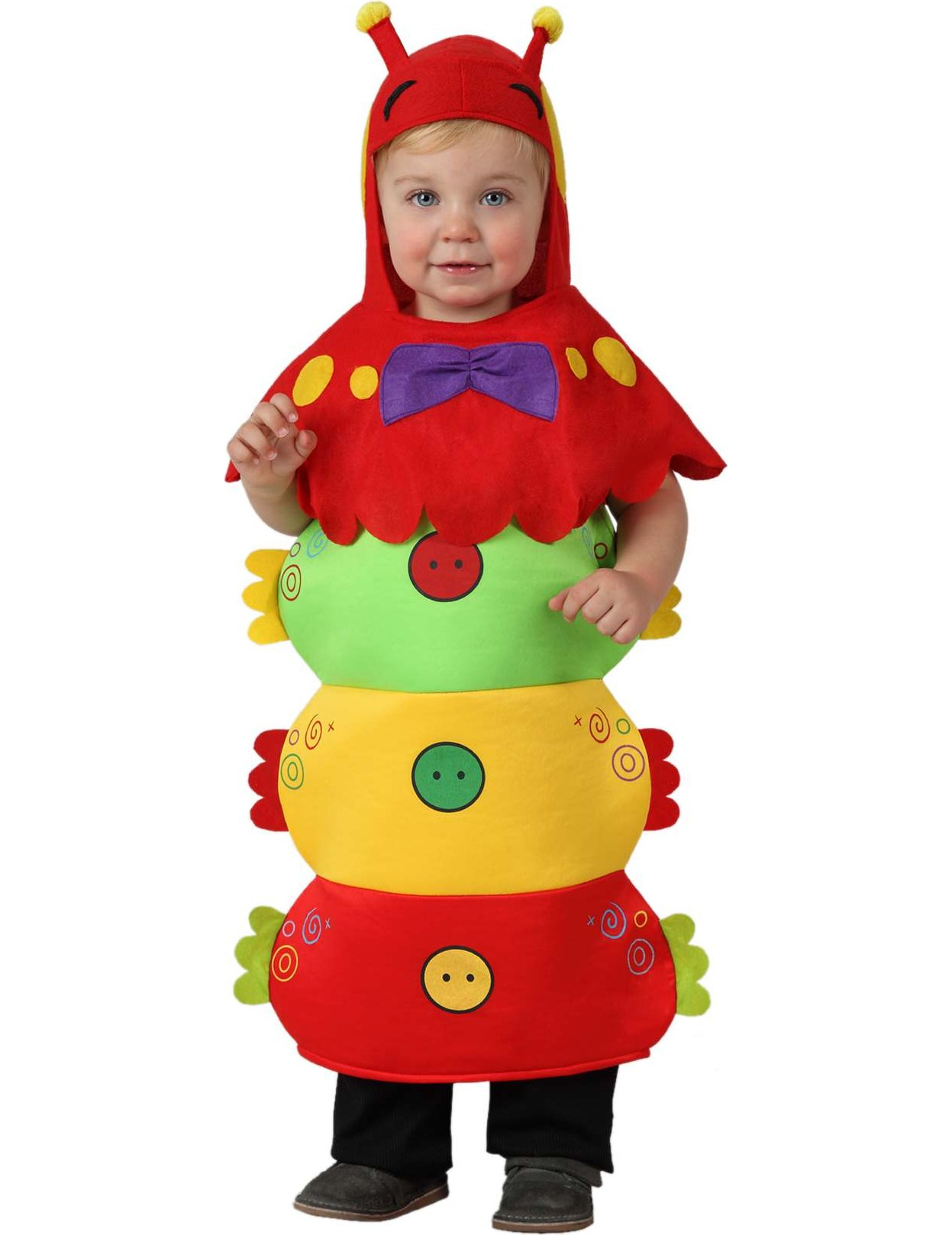 Déguisement petite chenille colorée bébé
