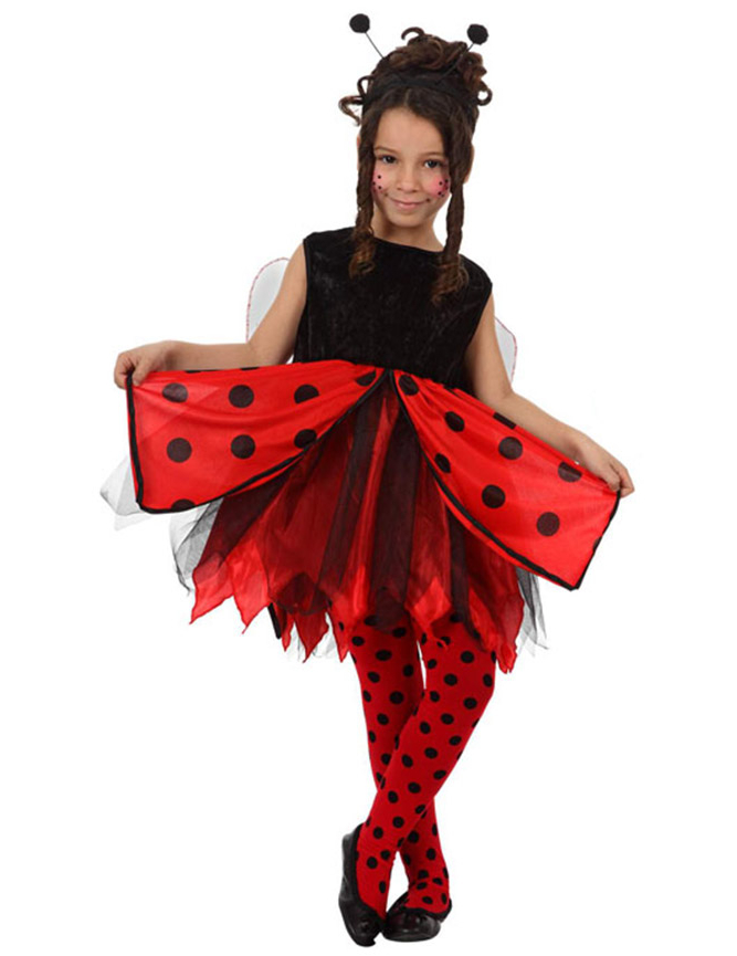Déguisement coccinelle élégante fille