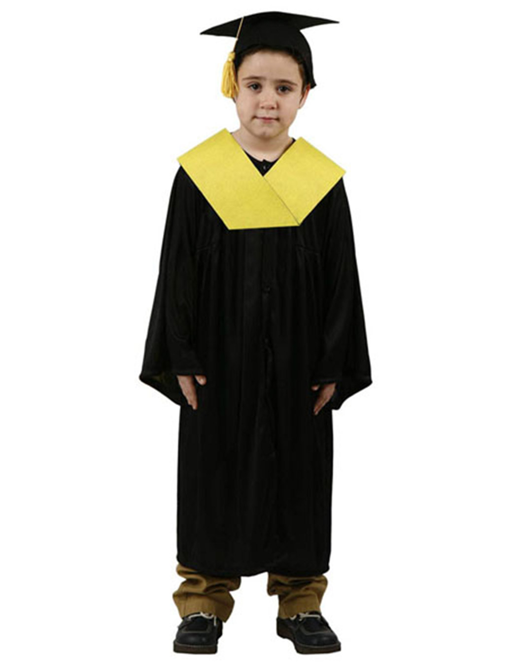 Déguisement diplômé jaune enfant