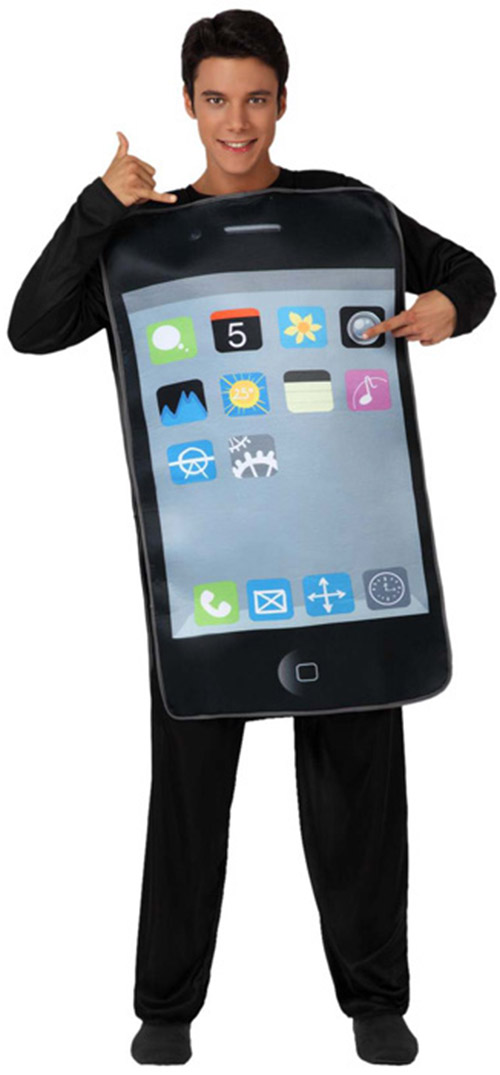 Déguisement téléphone portable adulte