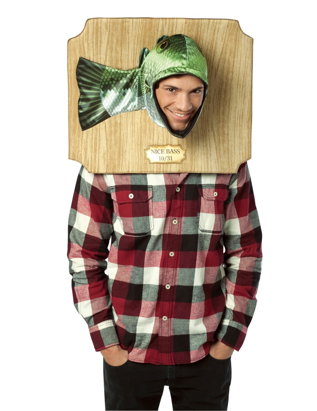 Déguisement trophée poisson adulte