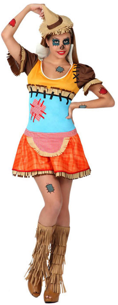 Déguisement épouvantail sexy femme Halloween