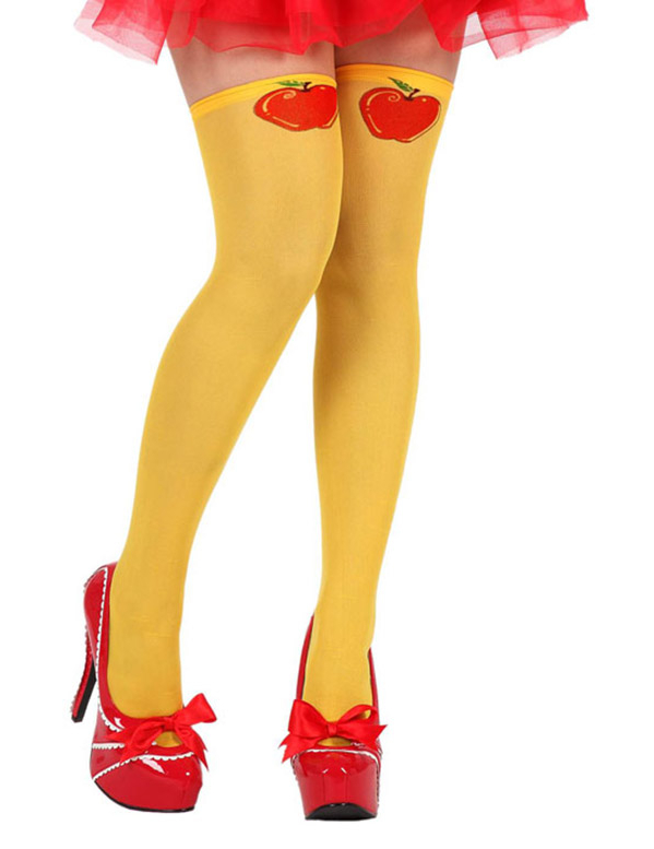 Bas jaune femme