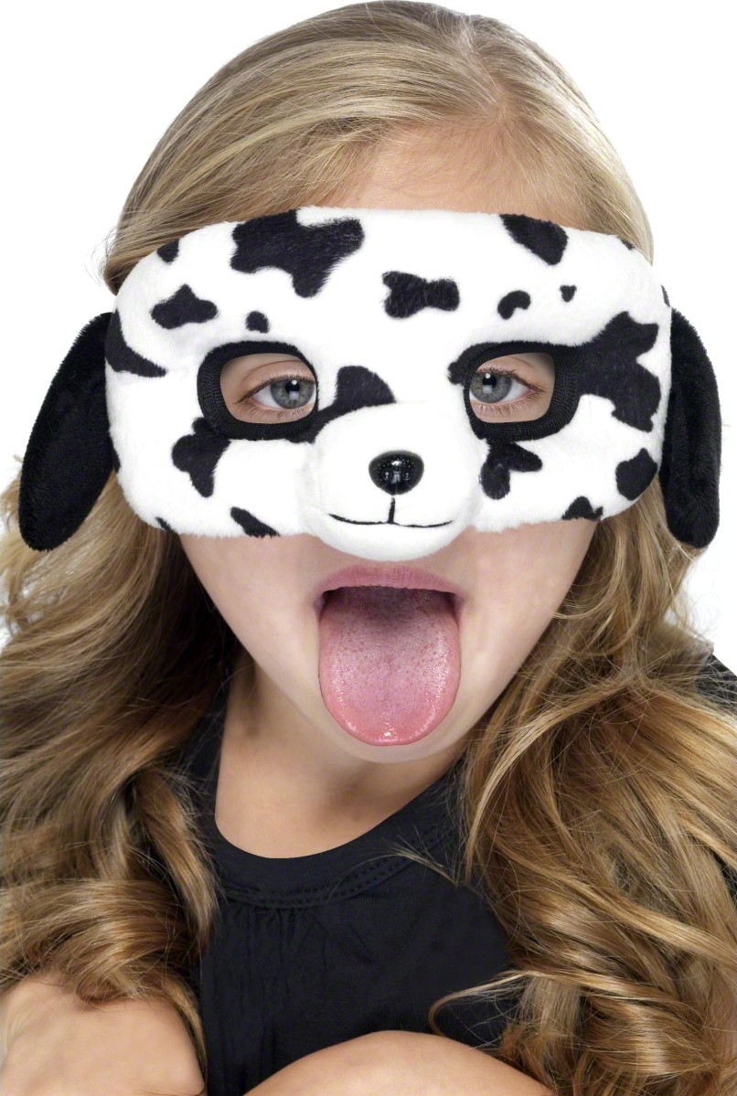 Masque peluche dalmatien enfant
