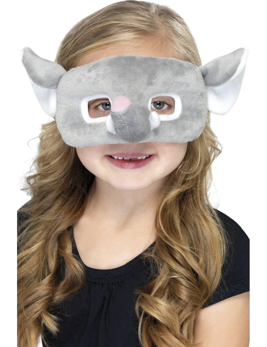 Masque peluche éléphant enfant