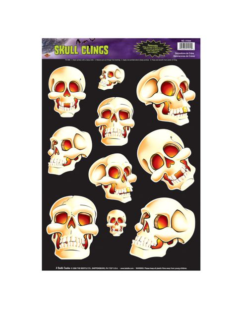 Stickers têtes de mort