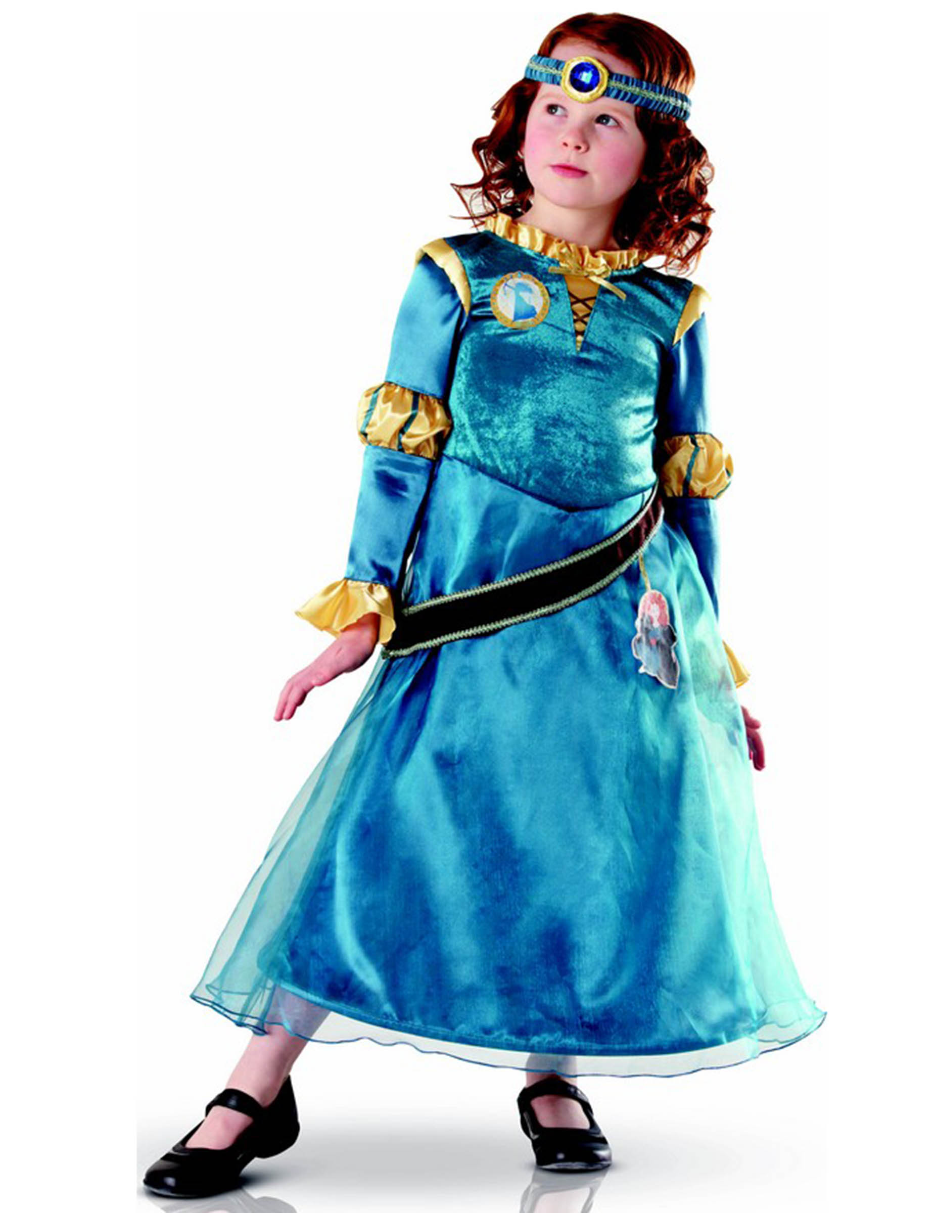 Déguisement luxe Mérida Rebelle fille
