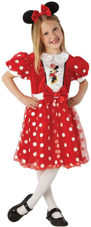 Déguisement luxe Minnie Disney fille