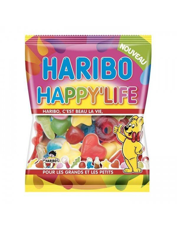 Sachet bonbons happy'life Haribo