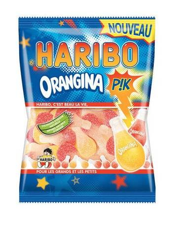Sachet bonbons orangina pik Haribo