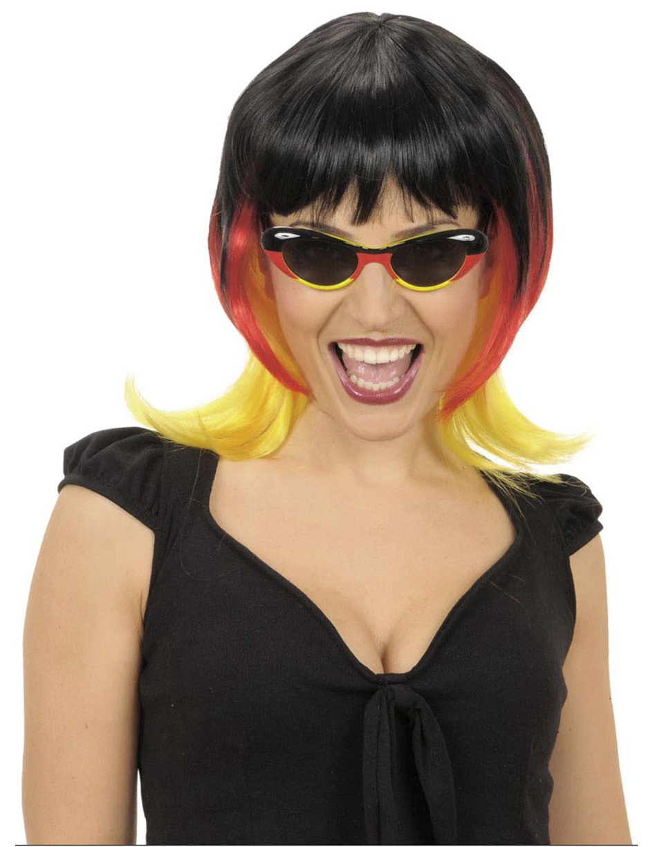 Lunettes ovales supporter Allemagne