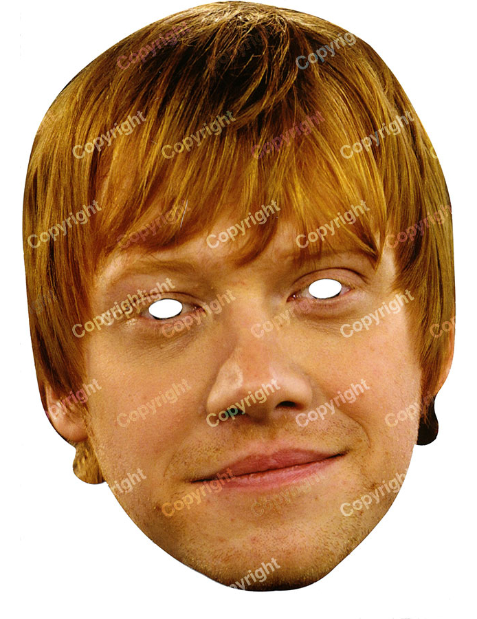 Masque carton Rupert Grint