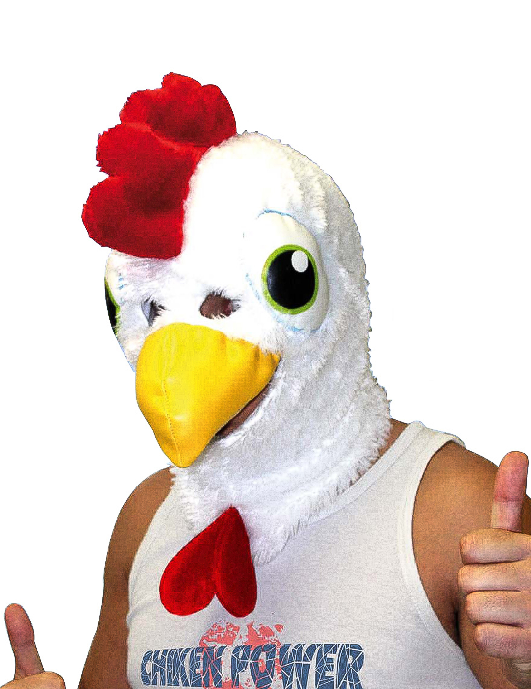 Masque intégral poulet adulte