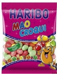 Sachet bonbons Haribo mao croqui