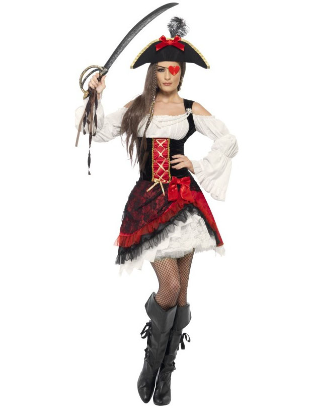 Déguisement pirate glamour femme