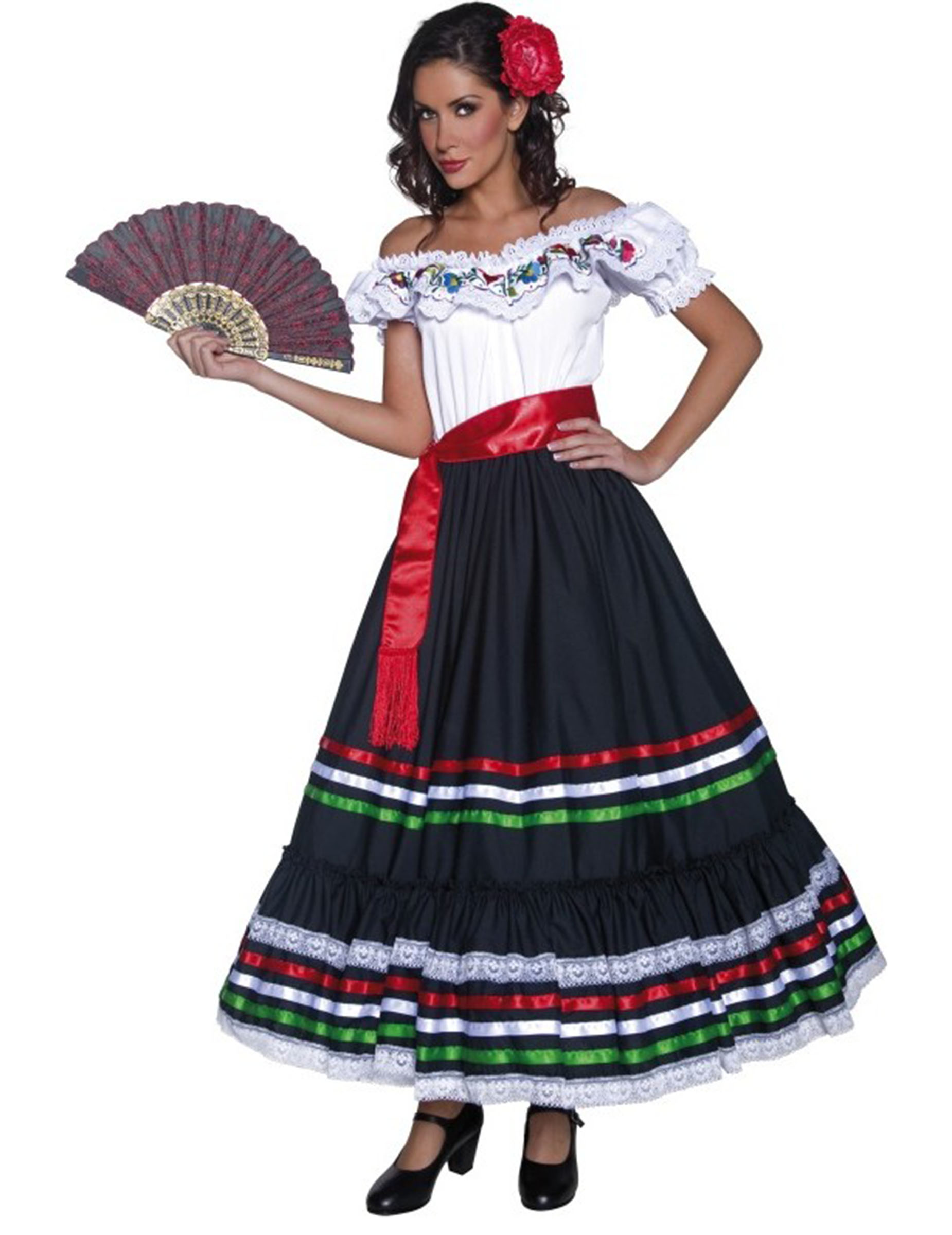 Déguisement danseuse mexicaine femme