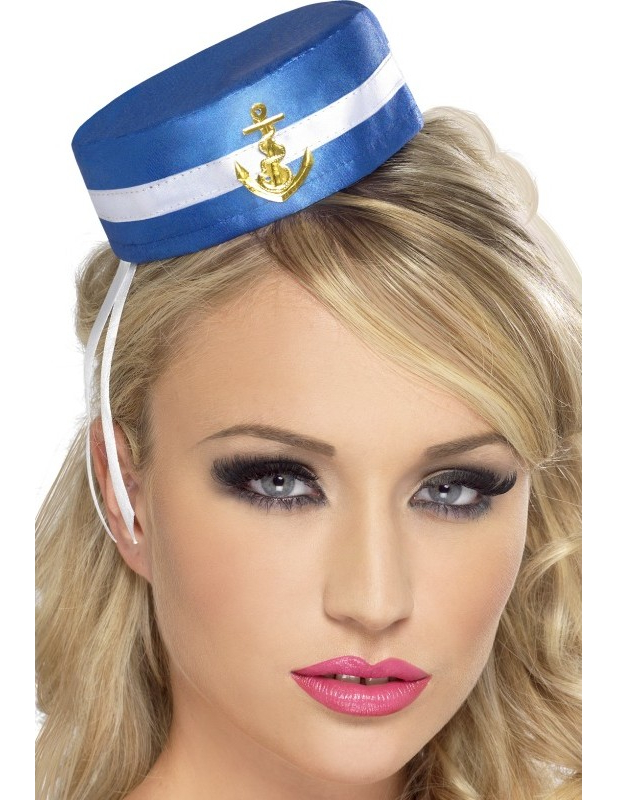 Mini chapeau marin femme