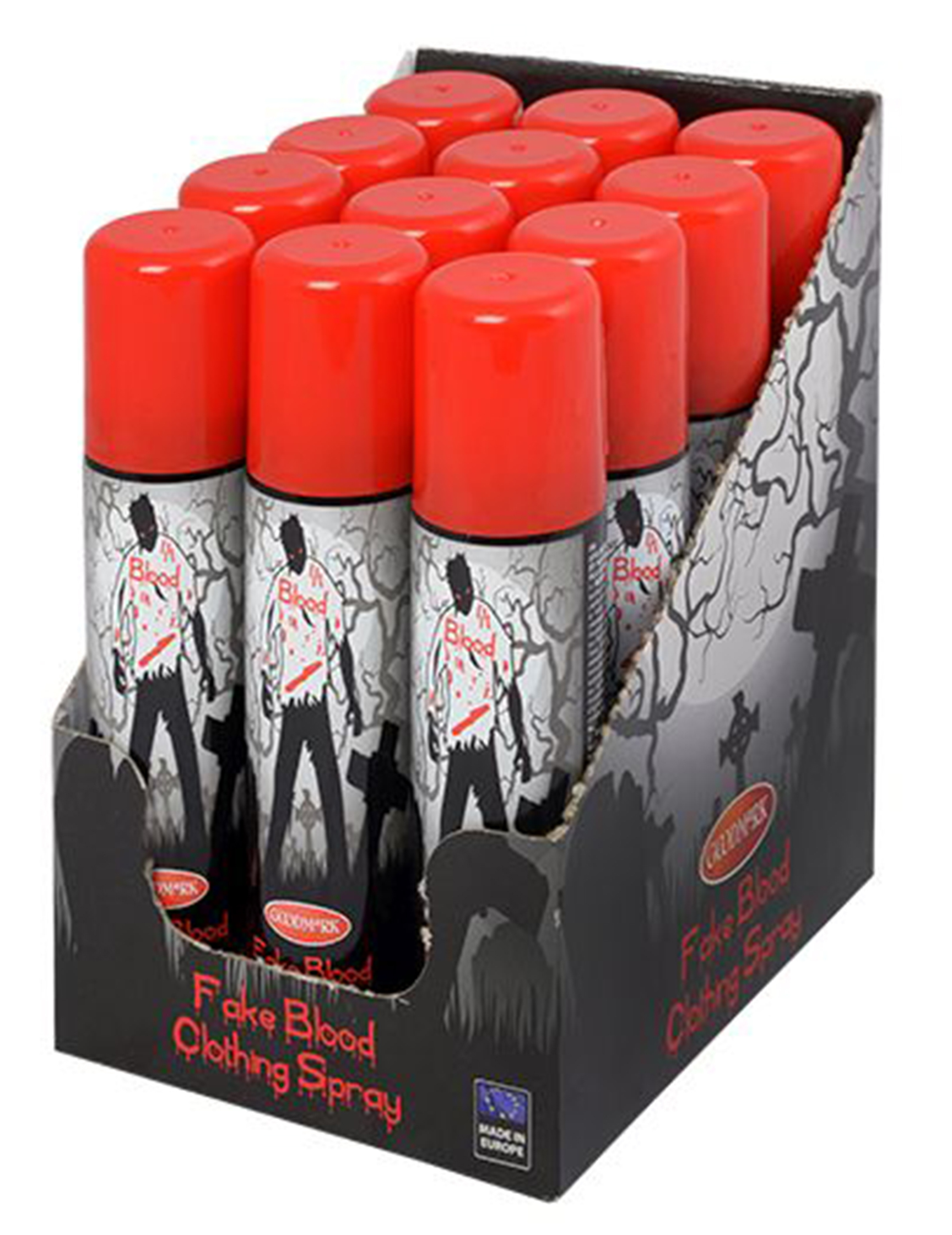 Faux sang en spray pour textile 75ml