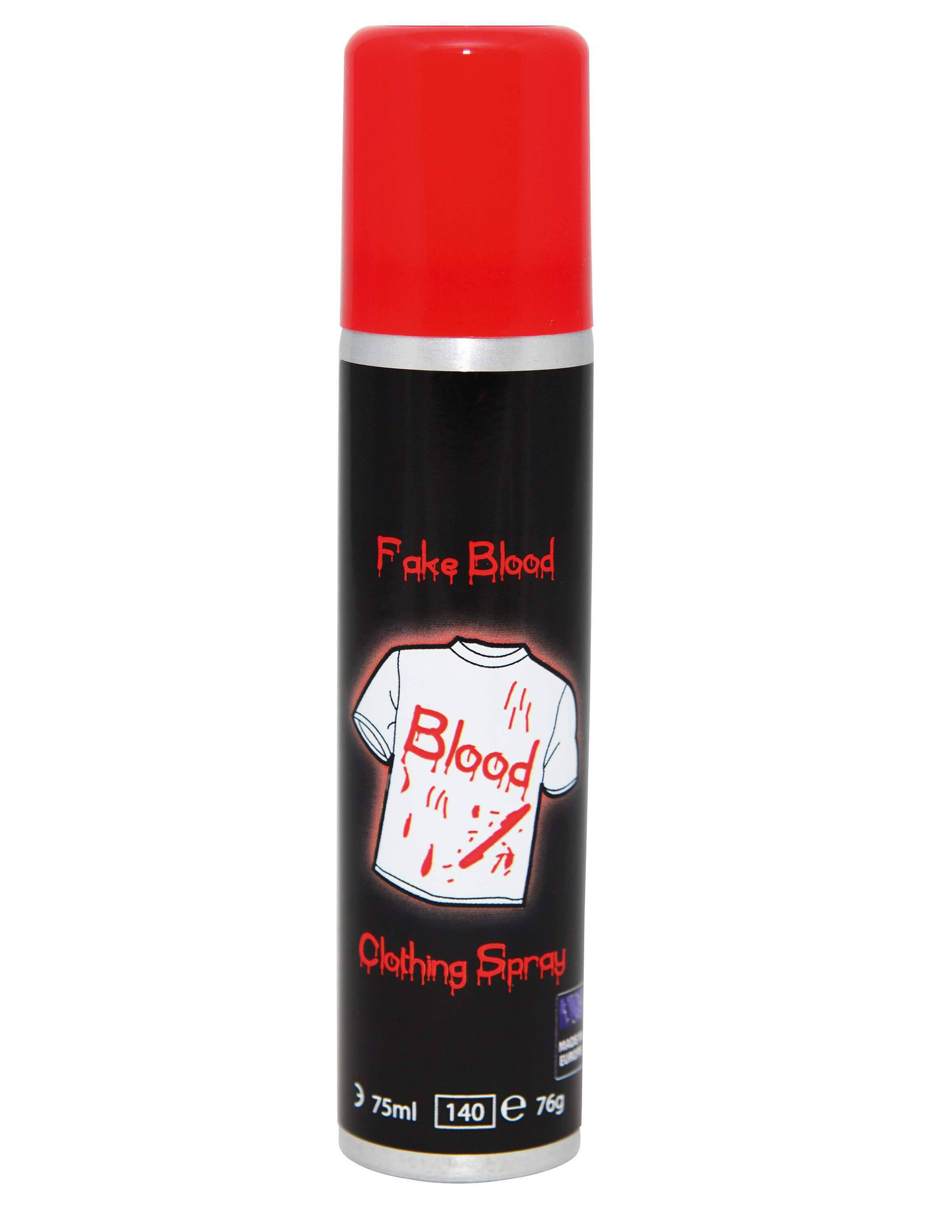 Faux sang en spray pour textile 75ml