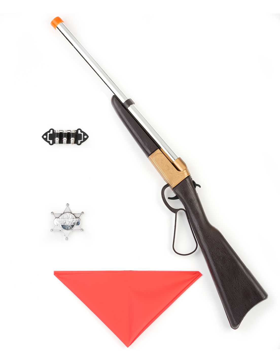 Set fusil cowboy en plastique