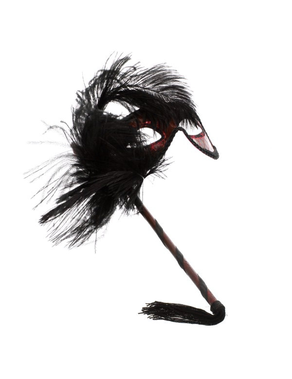 Loup noir et rouge adulte