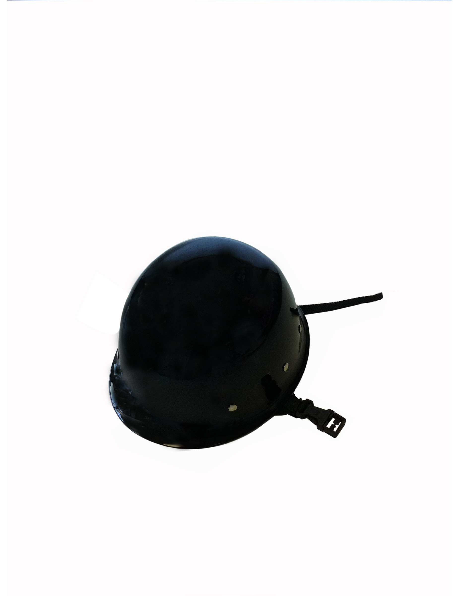 Casque soldat noir